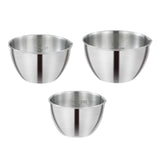 Maxbell Dish Bowl Nesting Storage Bowls Cooking Bowl Space Saving for Dessert Snacks 10CM