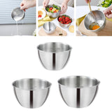 Maxbell Dish Bowl Nesting Storage Bowls Cooking Bowl Space Saving for Dessert Snacks 10CM