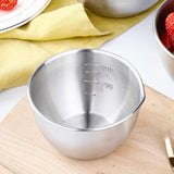 Maxbell Dish Bowl Nesting Storage Bowls Cooking Bowl Space Saving for Dessert Snacks 10CM
