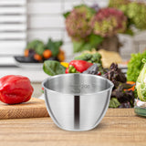 Maxbell Dish Bowl Nesting Storage Bowls Cooking Bowl Space Saving for Dessert Snacks 10CM