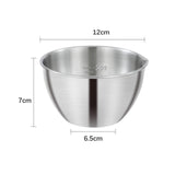 Maxbell Dish Bowl Nesting Storage Bowls Cooking Bowl Space Saving for Dessert Snacks 12CM