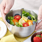 Maxbell Dish Bowl Nesting Storage Bowls Cooking Bowl Space Saving for Dessert Snacks 14CM