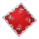 Maxbell Christmas Holiday Dining Tablecloth Polyester for Buffet Table Indoor Patio