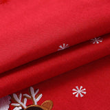 Maxbell Christmas Holiday Dining Tablecloth Polyester for Buffet Table Indoor Patio
