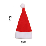 Maxbell 4Pcs Cup Bottles Cover Cutlery Bags Decor Ornament for DIY Crafts Party