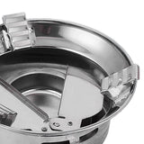 Maxbell Outdoor Alcohol Stove Stainless Steel for Hiking Fishing Picnic Accessory