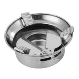 Maxbell Outdoor Alcohol Stove Stainless Steel for Hiking Fishing Picnic Accessory