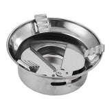 Maxbell Outdoor Alcohol Stove Stainless Steel for Hiking Fishing Picnic Accessory