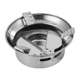 Maxbell Outdoor Alcohol Stove Stainless Steel for Hiking Fishing Picnic Accessory