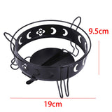 Maxbell Compact Alcohol Pot Rack Outdoor Portable for Camping Backpacking Hiking Black