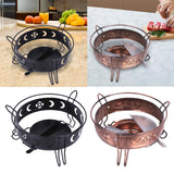 Maxbell Compact Alcohol Pot Rack Outdoor Portable for Camping Backpacking Hiking Black