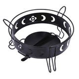 Maxbell Compact Alcohol Pot Rack Outdoor Portable for Camping Backpacking Hiking Black