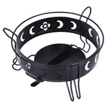 Maxbell Compact Alcohol Pot Rack Outdoor Portable for Camping Backpacking Hiking Black