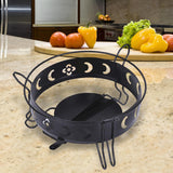 Maxbell Compact Alcohol Pot Rack Outdoor Portable for Camping Backpacking Hiking Black