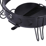 Maxbell Compact Alcohol Pot Rack Outdoor Portable for Camping Backpacking Hiking Black