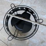 Maxbell Compact Alcohol Pot Rack Outdoor Portable for Camping Backpacking Hiking Black