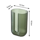 Maxbell Tabletop Tissue Paper Cover Napkin Holder for Toliet Living Room Hotel Green
