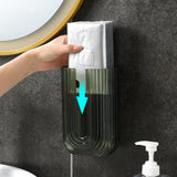 Maxbell Tabletop Tissue Paper Cover Napkin Holder for Toliet Living Room Hotel Green