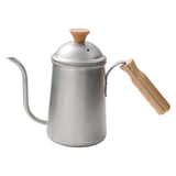 Maxbell Pour Over Gooseneck Tea Pot Coffee Maker Kettle Long Narrow Coffee Pot Argent B