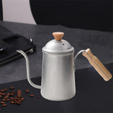 Maxbell Pour Over Gooseneck Tea Pot Coffee Maker Kettle Long Narrow Coffee Pot Argent B