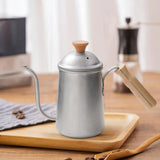 Maxbell Pour Over Gooseneck Tea Pot Coffee Maker Kettle Long Narrow Coffee Pot Argent B