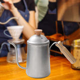 Maxbell Pour Over Gooseneck Tea Pot Coffee Maker Kettle Long Narrow Coffee Pot Argent B