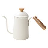 Maxbell Pour Over Gooseneck Tea Pot Coffee Maker Kettle Long Narrow Coffee Pot Beige