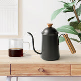 Maxbell Pour Over Gooseneck Tea Pot Coffee Maker Kettle Long Narrow Coffee Pot Black