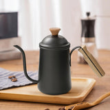 Maxbell Pour Over Gooseneck Tea Pot Coffee Maker Kettle Long Narrow Coffee Pot Black