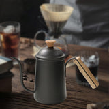 Maxbell Pour Over Gooseneck Tea Pot Coffee Maker Kettle Long Narrow Coffee Pot Black