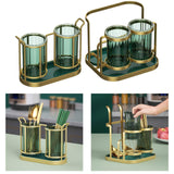 Maxbell Silverware Drying Rack Draining Chopstick Cage for Kitchen Without spoon rack