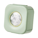 Maxbell Wrap Dispenser Reusable Punch Free for Food Wrap Green