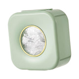 Maxbell Wrap Dispenser Reusable Punch Free for Food Wrap Green