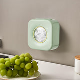 Maxbell Wrap Dispenser Reusable Punch Free for Food Wrap Green