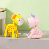 Maxbell Nursery Night Light Bedside Lamp Cartoon for Tabletop Adults Home Decoration Pink