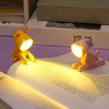 Maxbell Nursery Night Light Bedside Lamp Cartoon for Tabletop Adults Home Decoration Pink