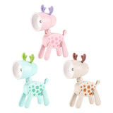 Maxbell Nursery Night Light Bedside Lamp Cartoon for Tabletop Adults Home Decoration Pink