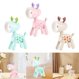 Maxbell Nursery Night Light Bedside Lamp Cartoon for Tabletop Adults Home Decoration Pink