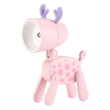 Maxbell Nursery Night Light Bedside Lamp Cartoon for Tabletop Adults Home Decoration Pink