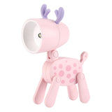 Maxbell Nursery Night Light Bedside Lamp Cartoon for Tabletop Adults Home Decoration Pink