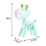 Maxbell Nursery Night Light Bedside Lamp Cartoon for Tabletop Adults Home Decoration Green