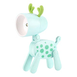 Maxbell Nursery Night Light Bedside Lamp Cartoon for Tabletop Adults Home Decoration Green