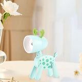 Maxbell Nursery Night Light Bedside Lamp Cartoon for Tabletop Adults Home Decoration Green