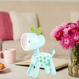 Maxbell Nursery Night Light Bedside Lamp Cartoon for Tabletop Adults Home Decoration Green
