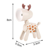 Maxbell Nursery Night Light Bedside Lamp Cartoon for Tabletop Adults Home Decoration Beige