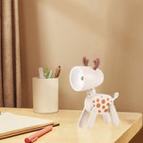 Maxbell Nursery Night Light Bedside Lamp Cartoon for Tabletop Adults Home Decoration Beige