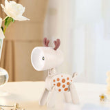 Maxbell Nursery Night Light Bedside Lamp Cartoon for Tabletop Adults Home Decoration Beige