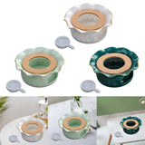 Maxbell Teapot Warmer Buffet Server Warmer for Glass Teapots Coffee and Milk Hiking white