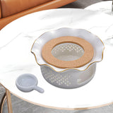 Maxbell Teapot Warmer Buffet Server Warmer for Glass Teapots Coffee and Milk Hiking white
