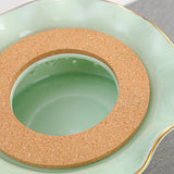 Maxbell Teapot Warmer Buffet Server Warmer for Glass Teapots Coffee and Milk Hiking light green